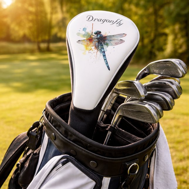 Dragonfly Dreamscape, custom Golf Head Cover (Creator Uploaded)