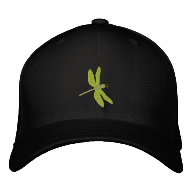 Dragonfly Embroidered Cap (Front)