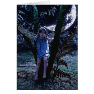 Dragonfly Fairy in Moonlight Cards