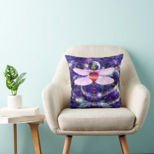 Dragonfly & Fairy Lights Cushion