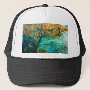 Dragonfly Flirtation Trucker Hat