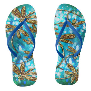 Dragonfly Flit Bubble Thongs