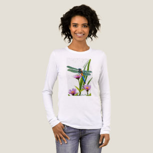 Dragonfly Floral Long Sleeve Shirt