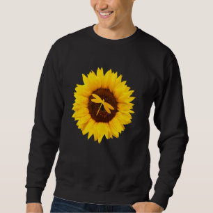 Dragonfly  For Women Men Swarm Nymph Sunflower Sweatshirt