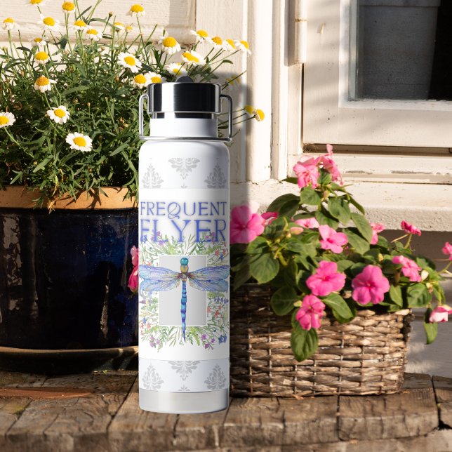 Dragonfly Frequent Flyer Water Bottle (Creator Uploaded)
