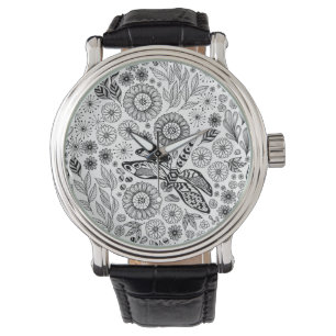 Dragonfly garden watch