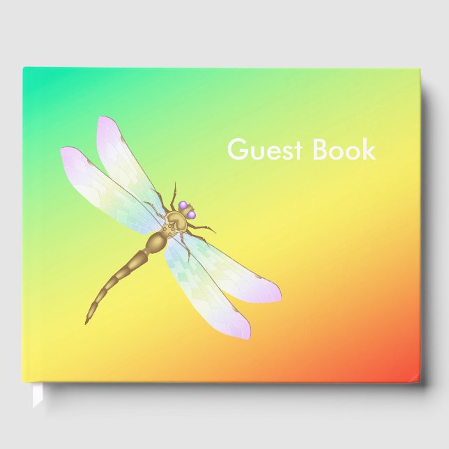 Dragonfly Guest Book (Front)