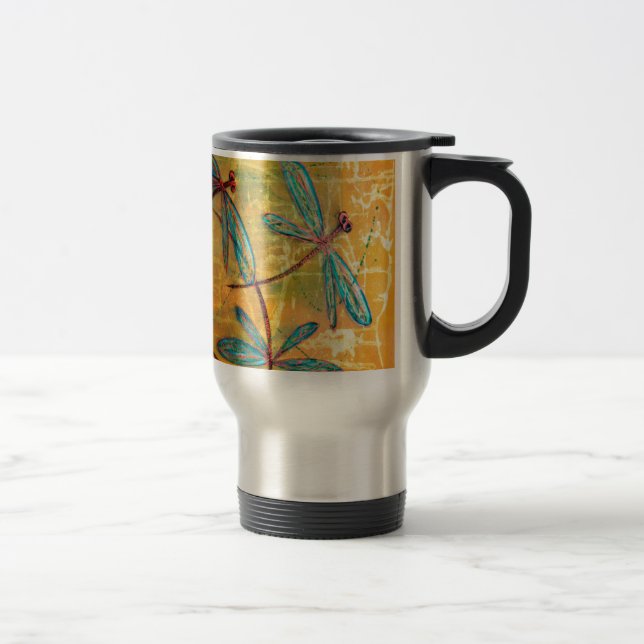 Dragonfly Haze Travel Mug (Right)