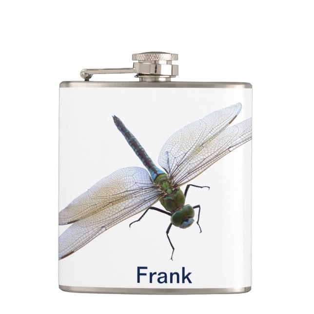 Dragonfly Hip Flask (Front)