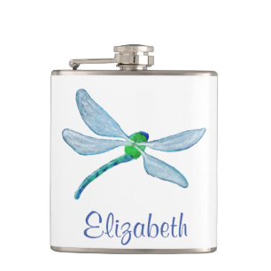 Dragonfly Hip Flask