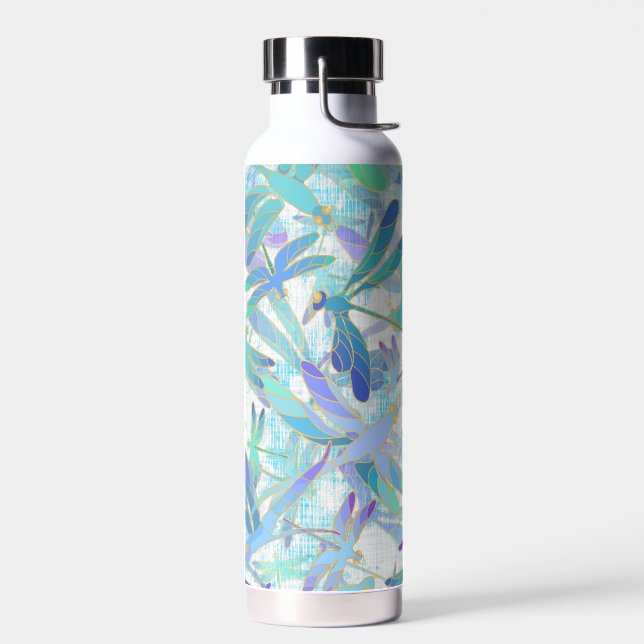 Dragonfly Holiday Water Bottle (Left)