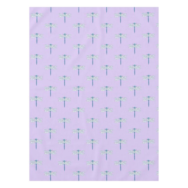 Dragonfly In Dots Tablecloth (Front)