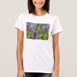 Dragonfly in Lavender Garden T-Shirt