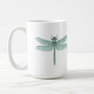 dragonfly insect coffee mug