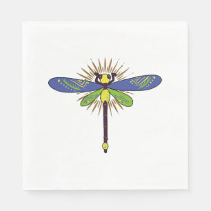 Dragonfly Insect Dragonflies Napkin