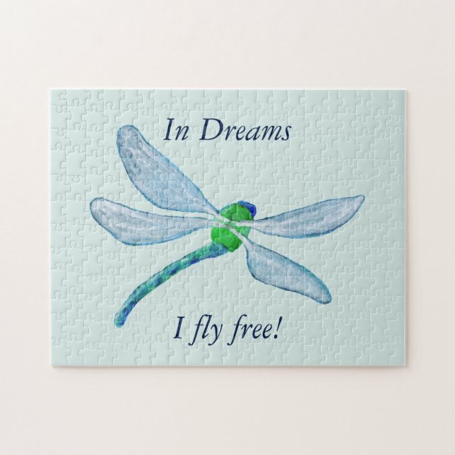Dragonfly Jigsaw Puzzle (Horizontal)