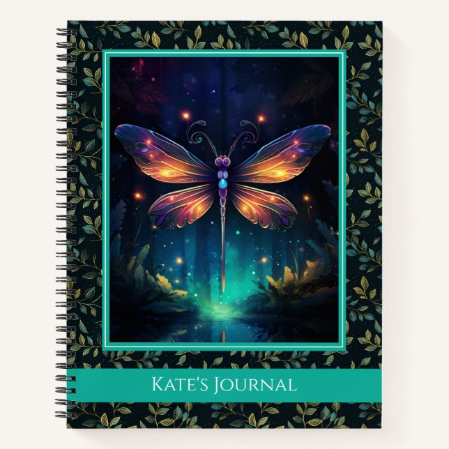 Dragonfly Journal or Notebook (Front)