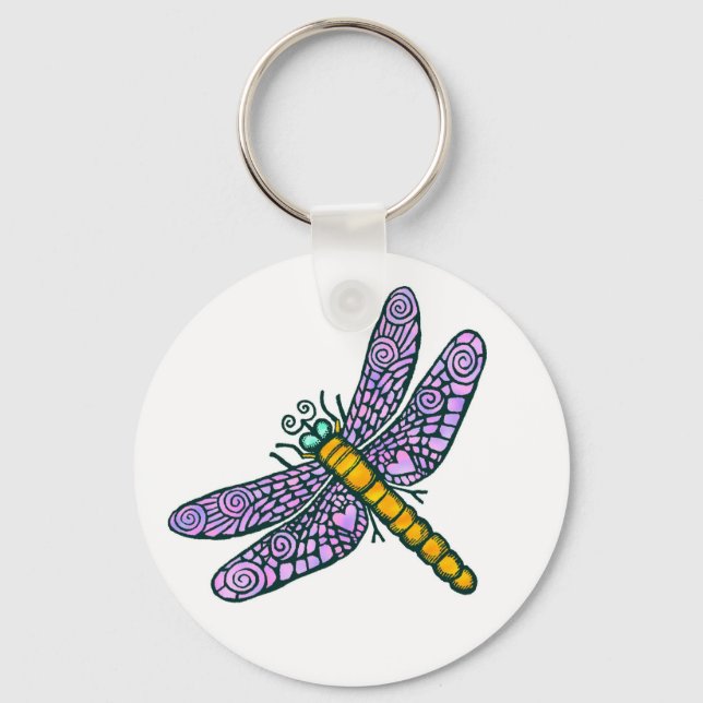 Dragonfly Key Ring (Front)