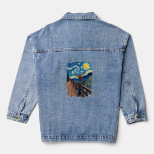 Dragonfly Lovers Artistic Dragonfly Denim Jacket