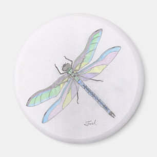DRAGONFLY magnet (round)