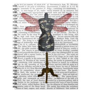 Dragonfly Mannequin Spiral Notebook