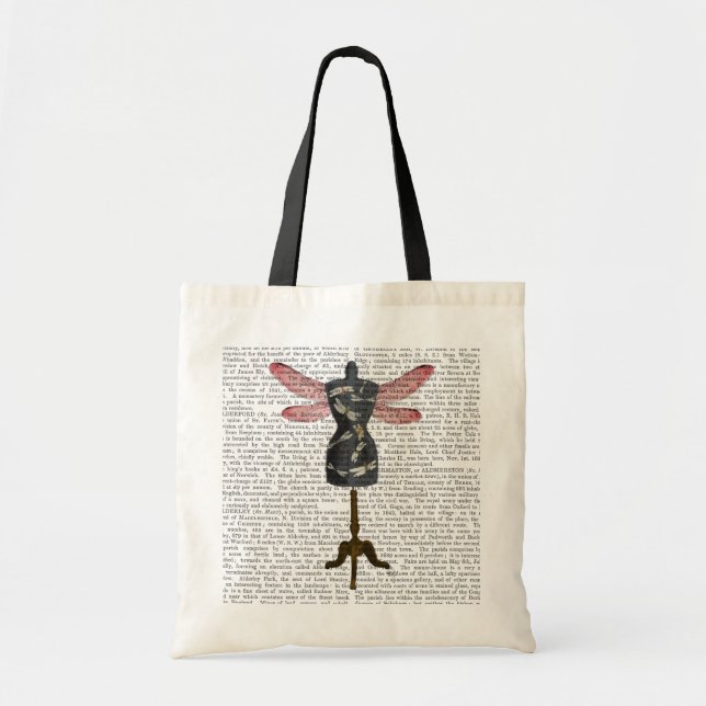 Dragonfly Mannequin Tote Bag (Front)