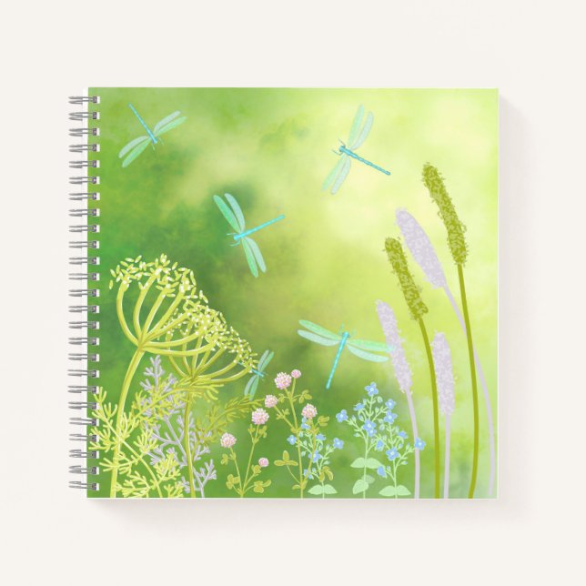 Dragonfly Meadow Notebook (Front)