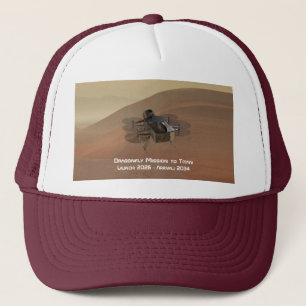 Dragonfly Mission to Titan Trucker Hat