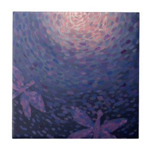 Dragonfly Moon Tile