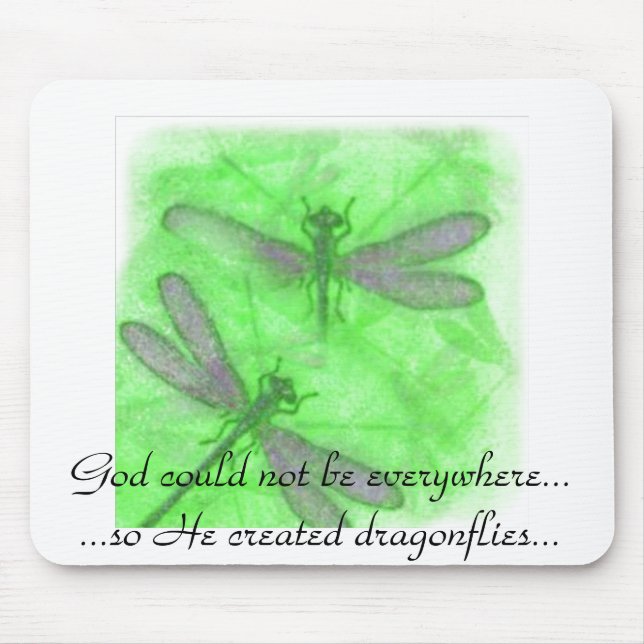 Dragonfly Mousepad (Front)