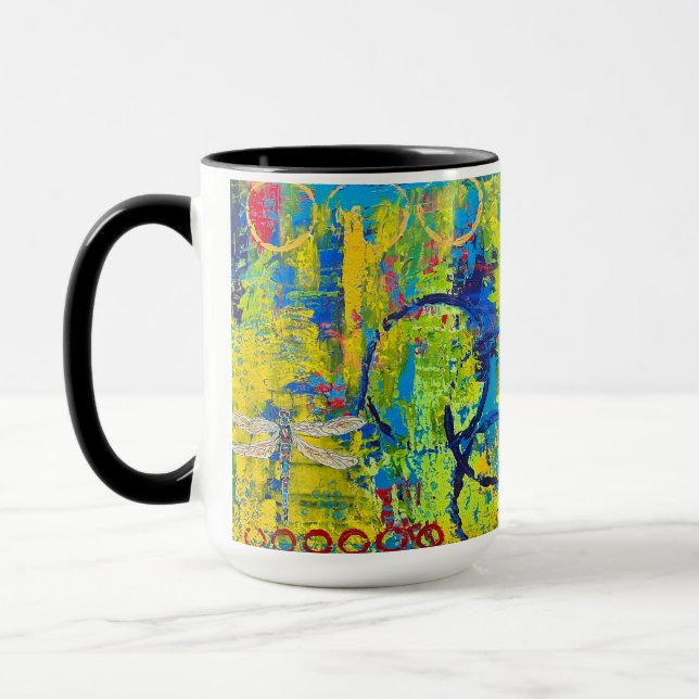 Dragonfly Mug (Left)