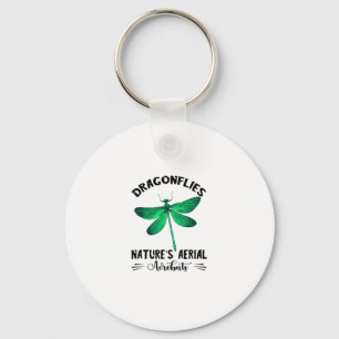Dragonfly Nature Insect Nature's Aerial Acrobat Dr Key Ring