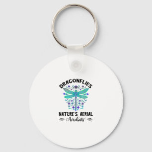 Dragonfly Nature Insect Nature's Aerial Acrobat Dr Key Ring