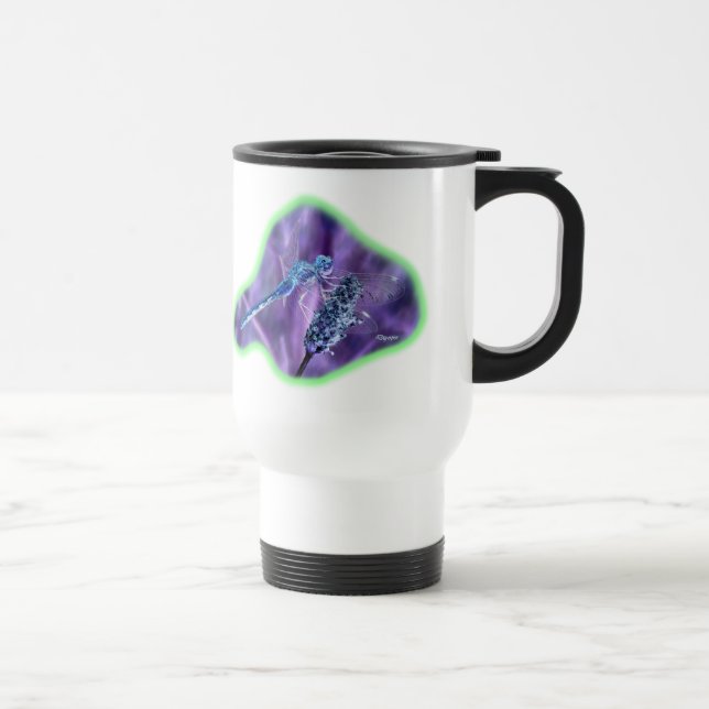 Dragonfly Neg Image 02 Travel Mug (Right)