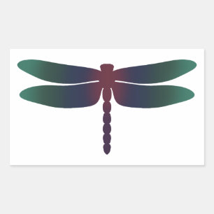 Dragonfly of the Ocean Depths Sticker