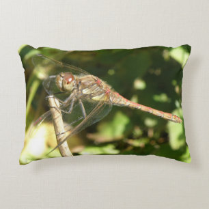 Dragonfly on a Twig Pillow