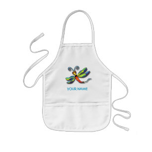 Dragonfly Paint Smock! Kids Apron