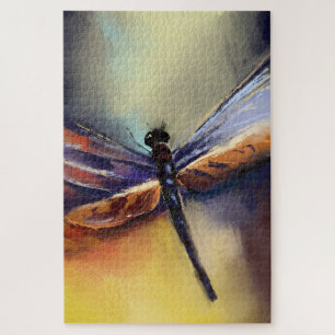 Dragonfly painting jigsaw puzzle