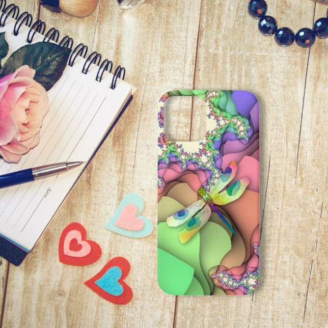 Dragonfly Pastel  iPhone Case (Creator Uploaded)