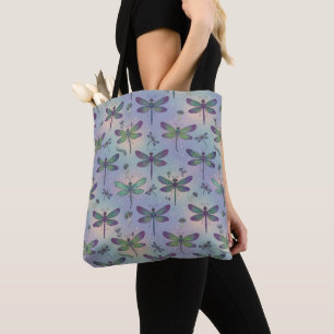 Dragonfly Pattern Tote Bag