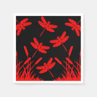 Dragonfly Patterned Decor