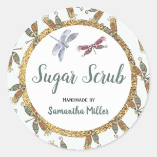 Dragonfly Personal Care Product Sticker   Label