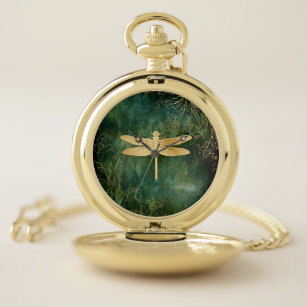 Dragonfly Pocket Watch