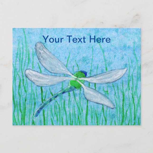 Dragonfly Postcard (Front)