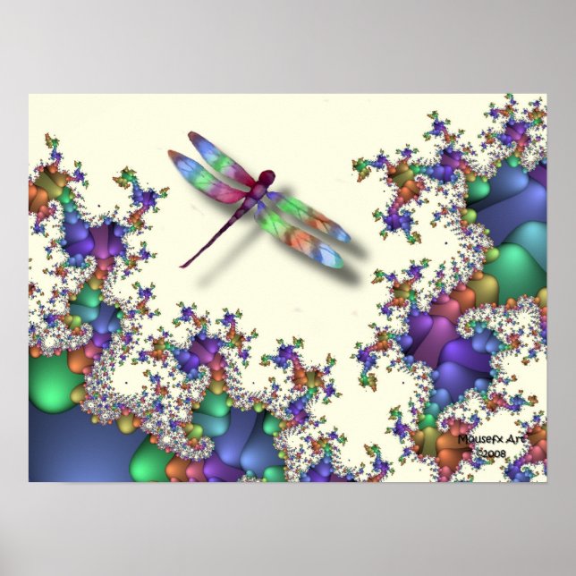 Dragonfly Poster (Mardigras) (Front)