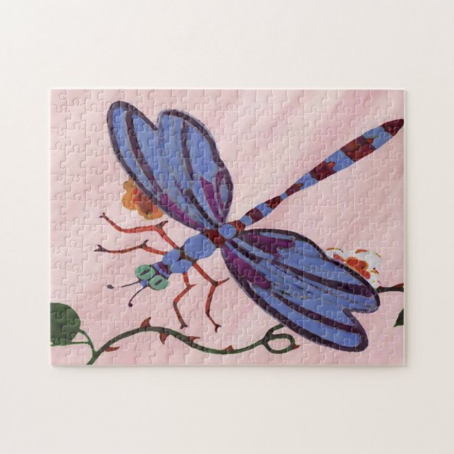 Dragonfly Puzzle (Horizontal)