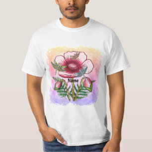 Dragonfly Red Poppy  T-Shirt