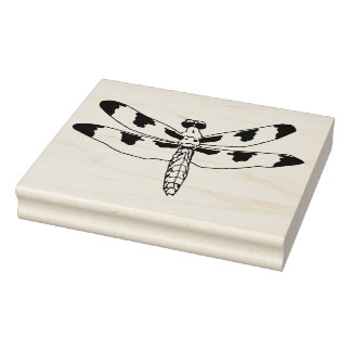 Dragonfly rubber stamp