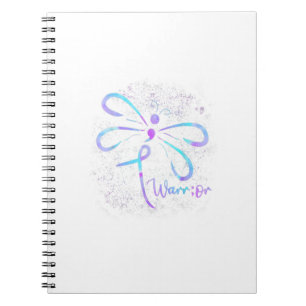 Dragonfly Semicolon Suicide Prevention Awareness O Notebook