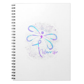 Dragonfly Semicolon Suicide Prevention Awareness O Notebook
